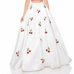 sherri hill cherry dress